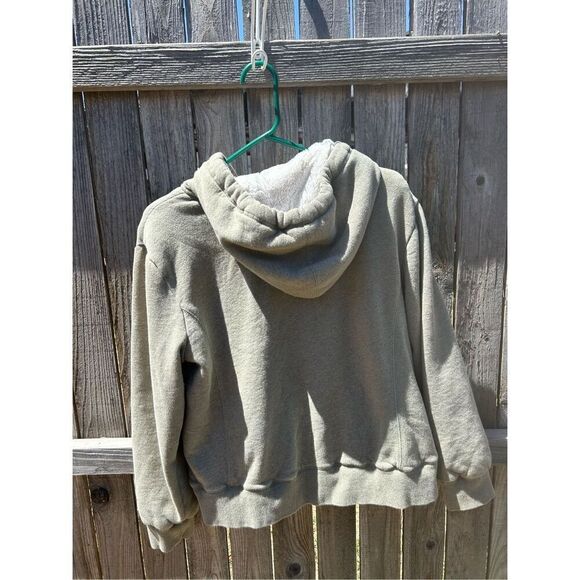 Green Tea full zip up hoodie with pockets size xl - Picture 8 of 9